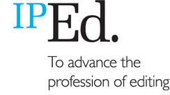 logo for IPEd institute of professional editors