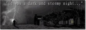 picture of a dark and stormy night