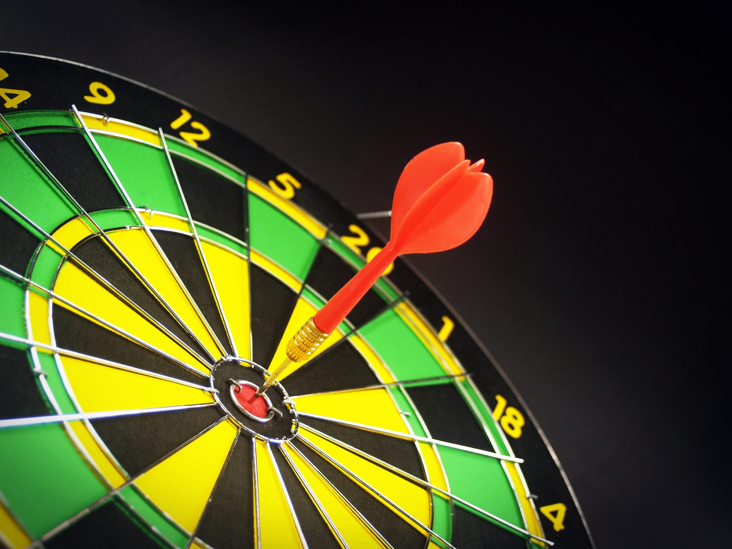 dartboard bullseye for post writers need to know their target audience