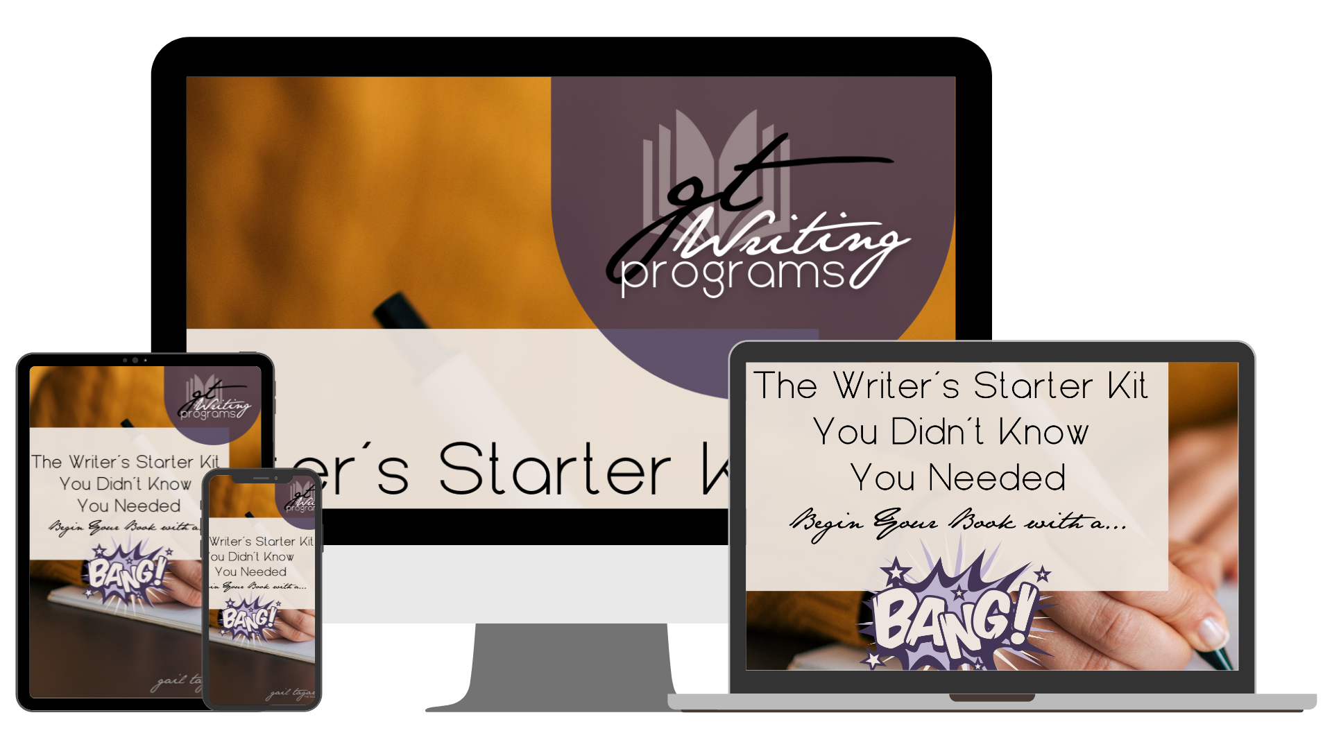 The Writer's Starterkit You Didn't Know You Needed - Gail Tagarro - The Book Writing Coach