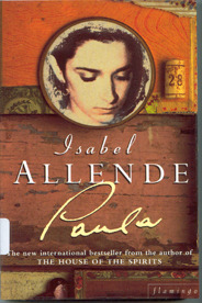 Cover of Isabel Allende's autobiography Paula
