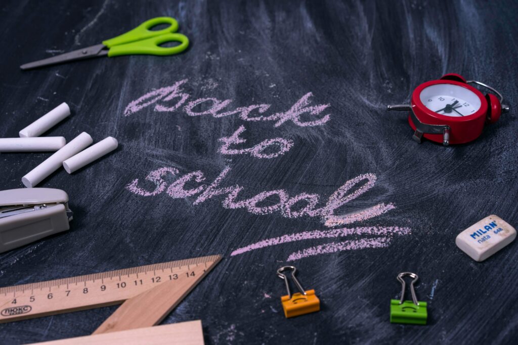 Back to school written on a chalkboard - Back to Basics: The Pre-Writing Checklist That Will Save You Time and Money